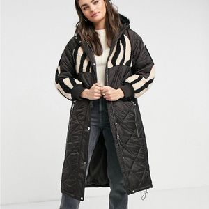 ASOS long thick coat